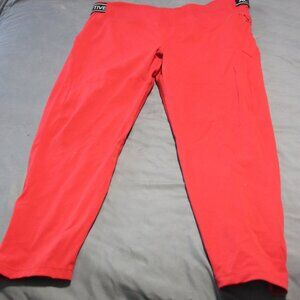 Zyia leggings, red in color, size XL